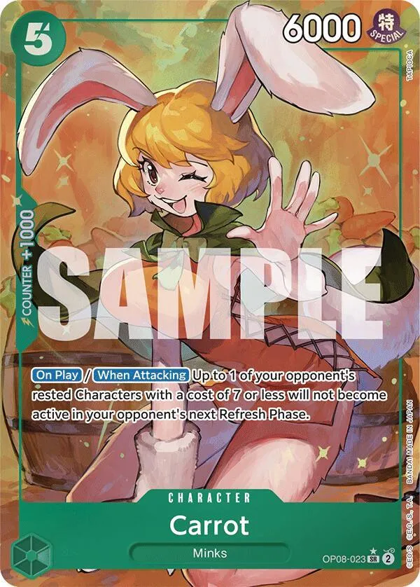 Carrot (023) (Parallel) — Two Legends — One Piece Card Game