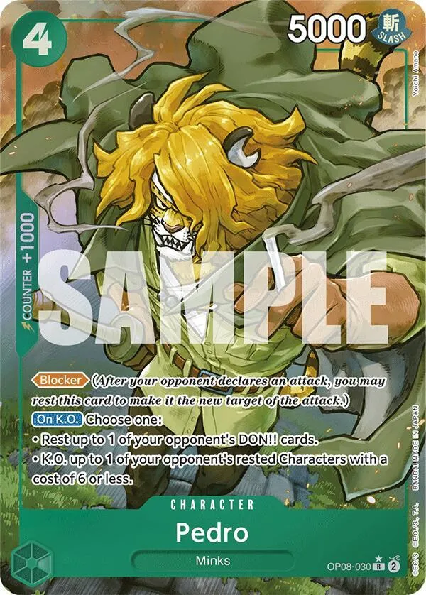Pedro (OP08-030) — Two Legends — One Piece Card Game