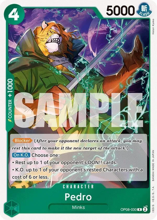 Pedro — Two Legends — One Piece Card Game