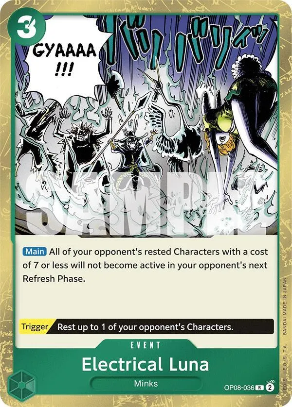 Electrical Luna — Two Legends — One Piece Card Game