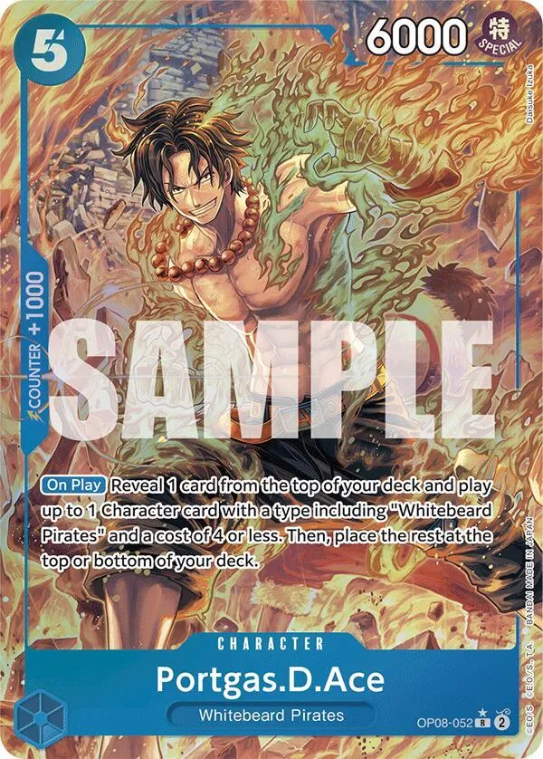 Portgas.D.Ace (Parallel) — Two Legends — One Piece Card Game