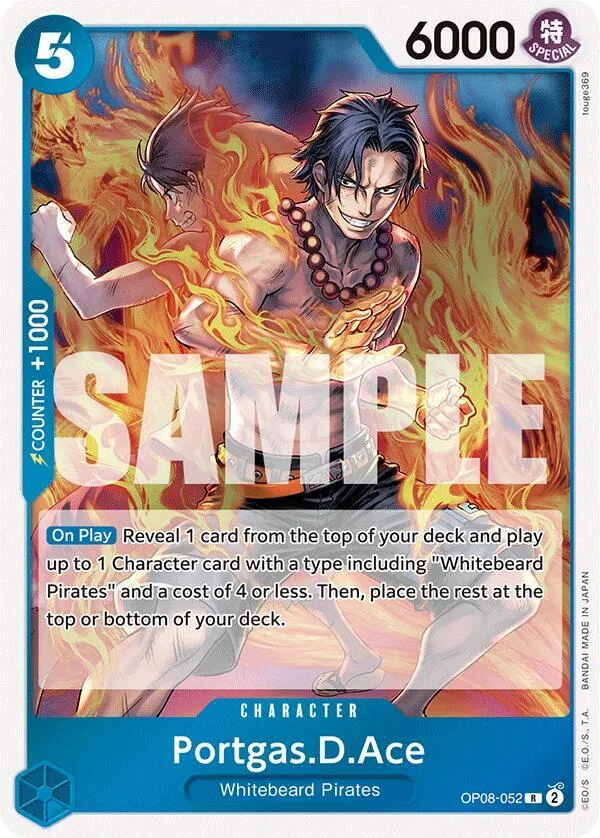 Portgas.D.Ace — Two Legends — One Piece Card Game