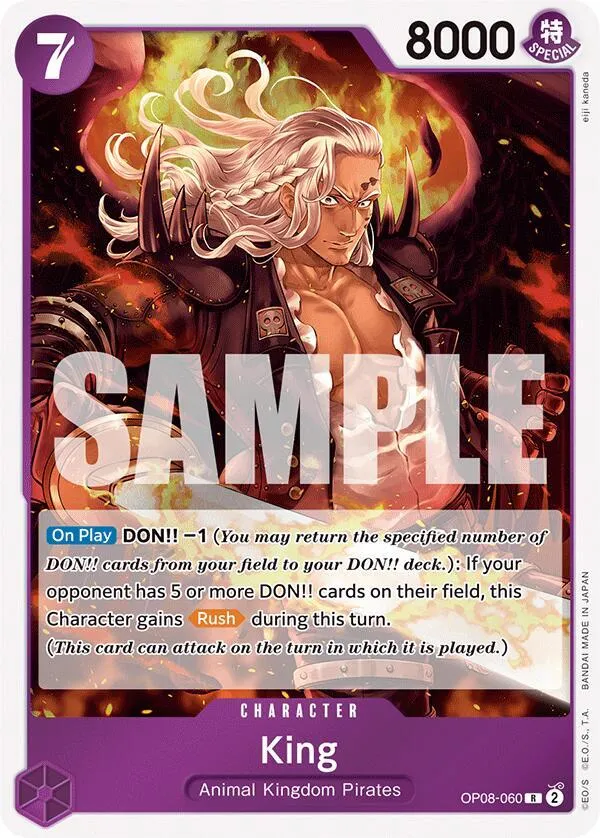 King (060) — Two Legends — One Piece Card Game
