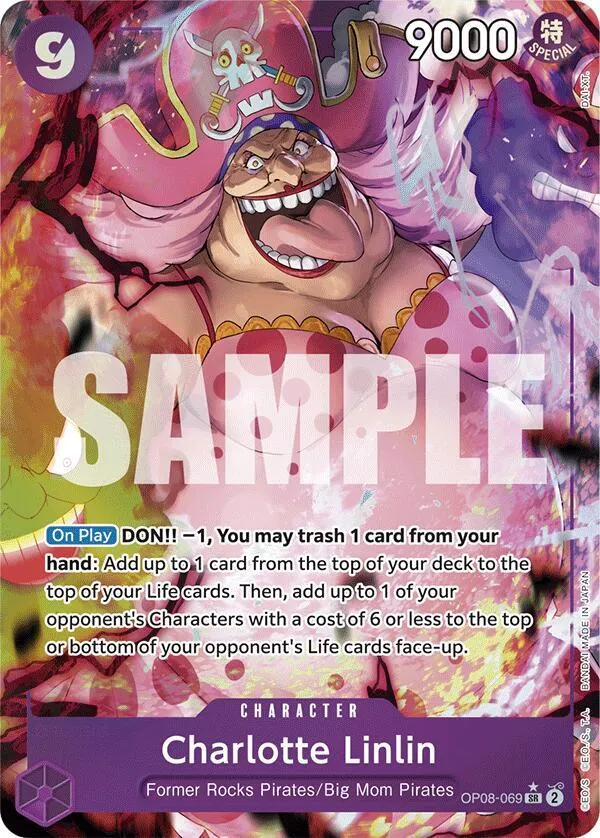 Charlotte Linlin (OP08-069) — Two Legends — One Piece Card Game
