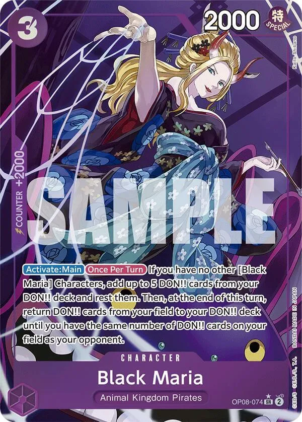 Black Maria (Parallel) — Two Legends — One Piece Card Game