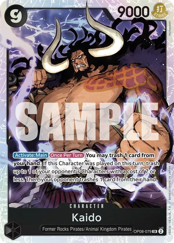 Kaido (OP08-079) — Two Legends — One Piece Card Game