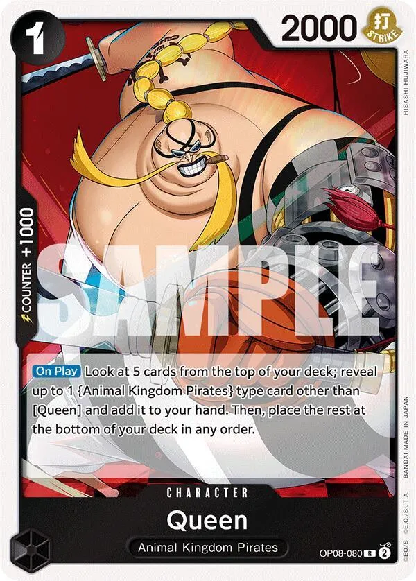 Queen — Two Legends — One Piece Card Game