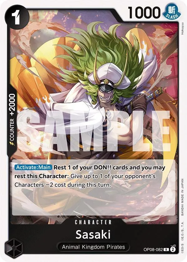 Sasaki — Two Legends — One Piece Card Game
