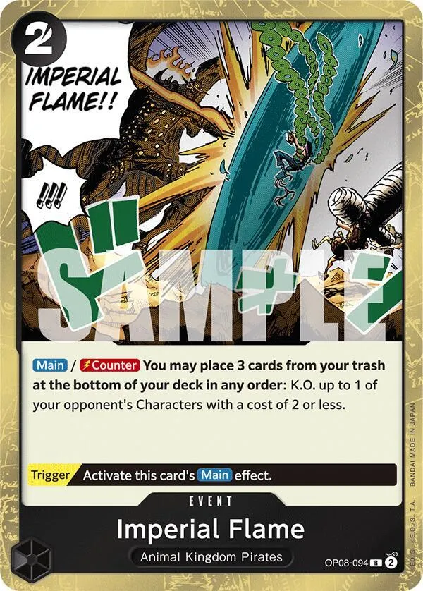Imperial Flame — Two Legends — One Piece Card Game