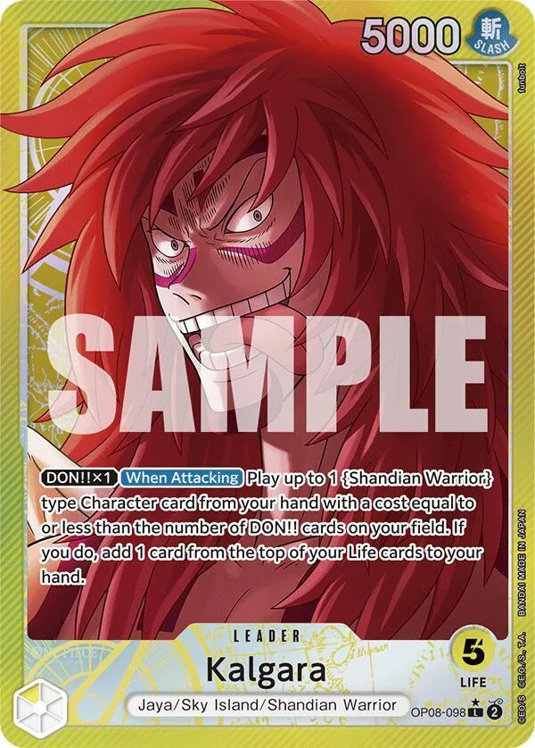 Kalgara (OP08-098) — Two Legends — One Piece Card Game