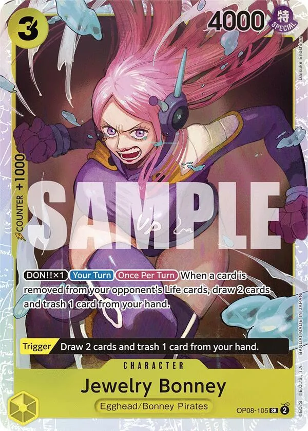 Jewelry Bonney — Two Legends — One Piece Card Game