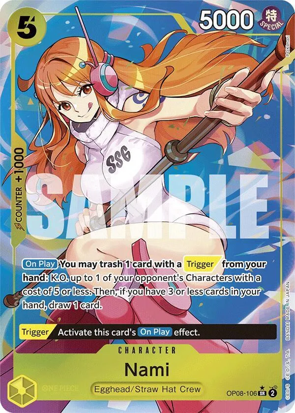 Nami (Parallel) — Two Legends — One Piece Card Game