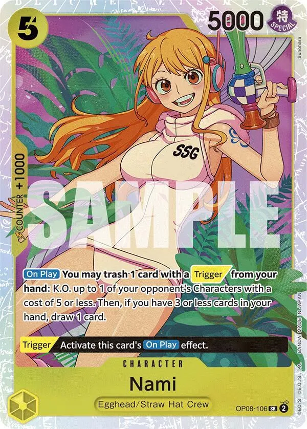 Nami — Two Legends — One Piece Card Game