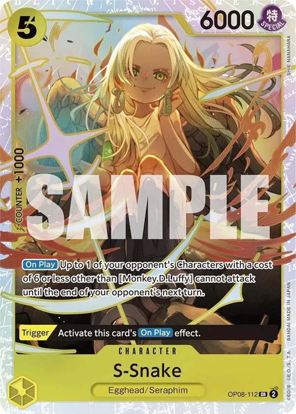S-Snake — Two Legends — One Piece Card Game