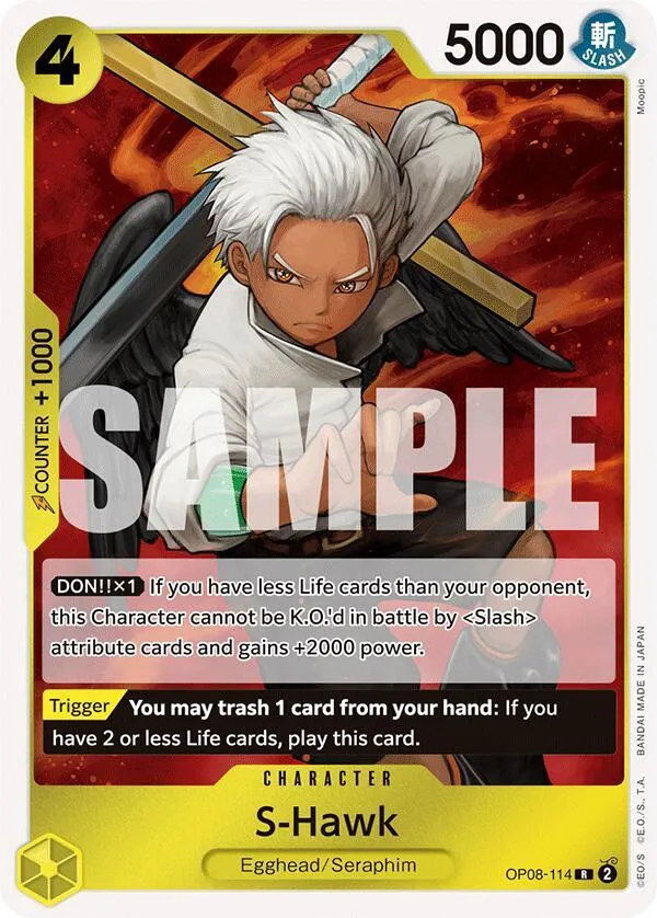 S-Hawk — Two Legends — One Piece Card Game