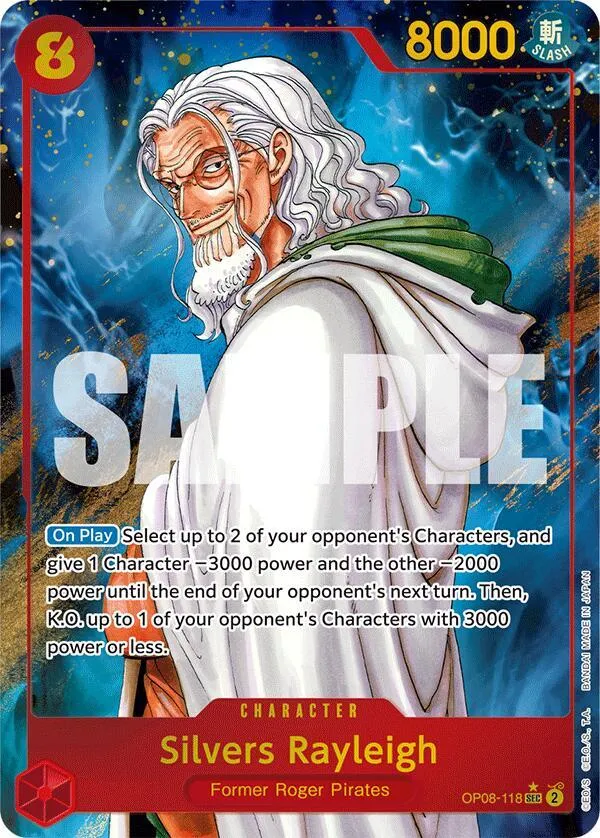 Silvers Rayleigh (Parallel) — Two Legends — One Piece Card Game