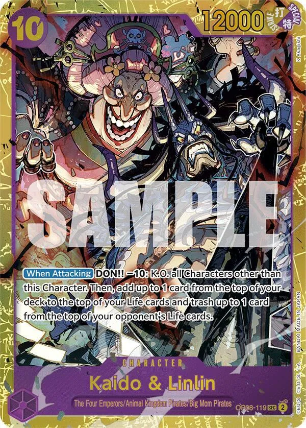 Kaido & Linlin — Two Legends — One Piece Card Game