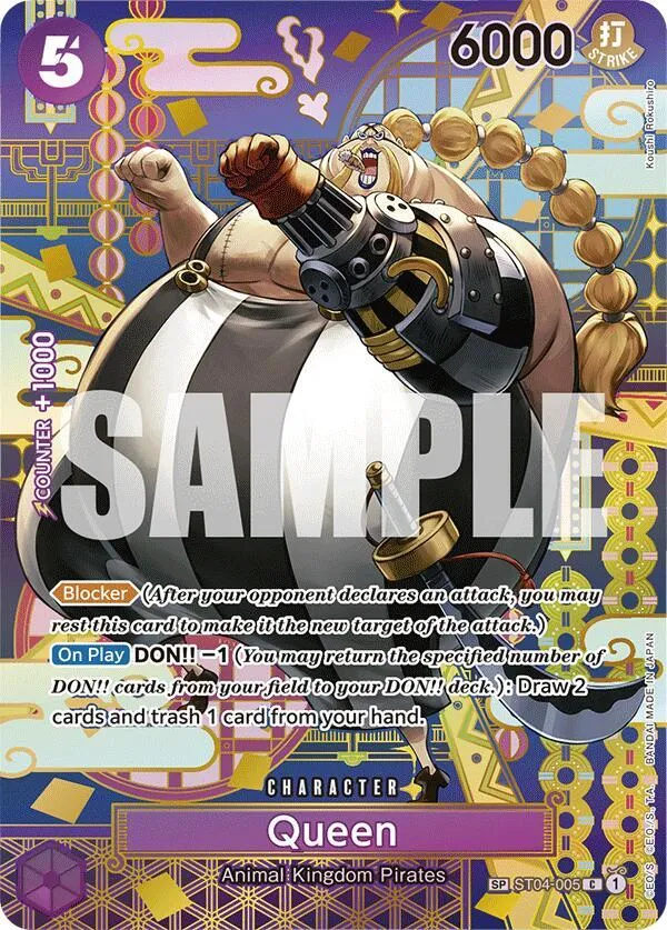 Queen (SP) — Two Legends — One Piece Card Game