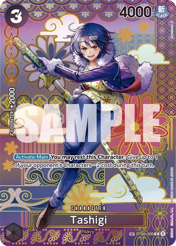 Tashigi (SP) — Two Legends — One Piece Card Game