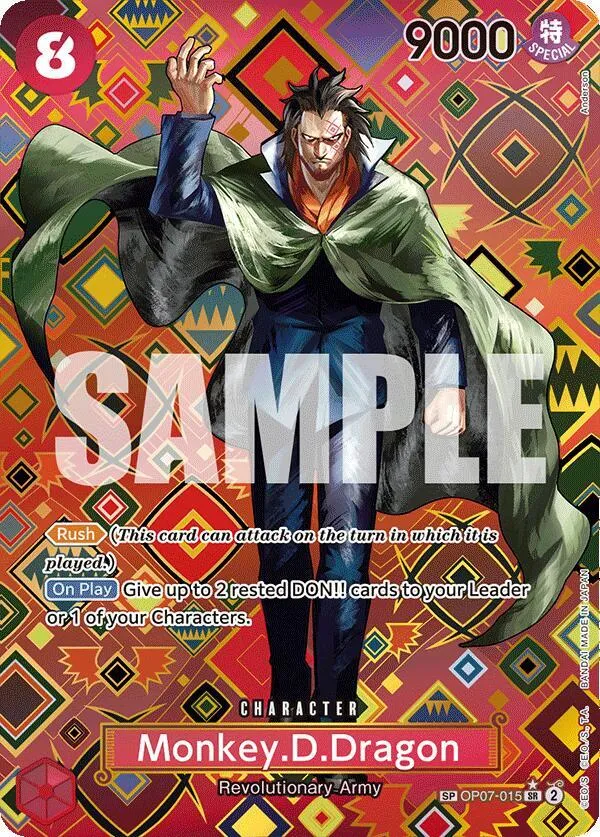 Monkey.D.Dragon (SP) — Emperors in the New World — One Piece Card Game