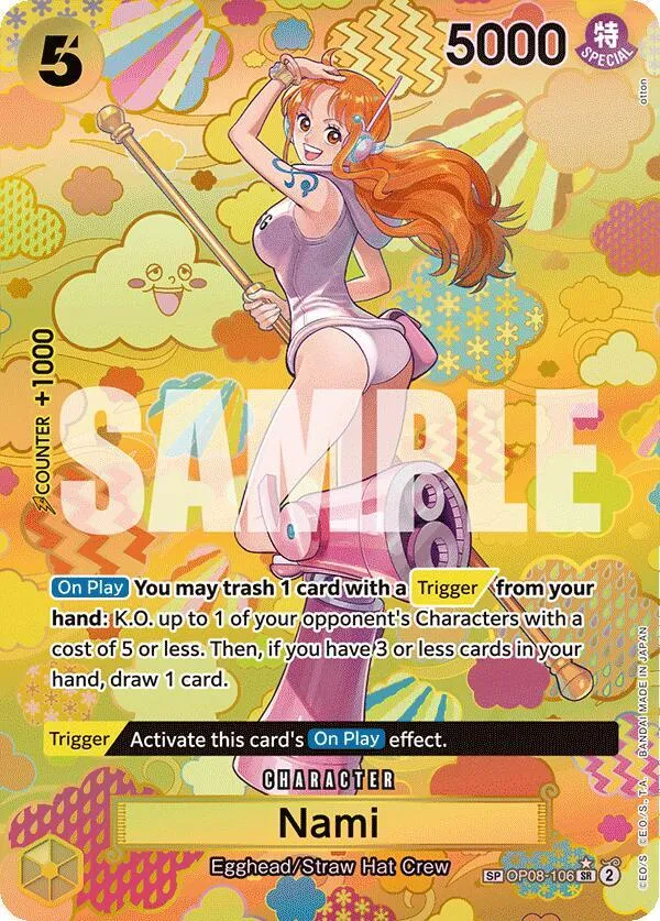 Nami (SP) — Emperors in the New World — One Piece Card Game