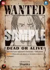 Product image for Shanks (004) (Wanted Poster)