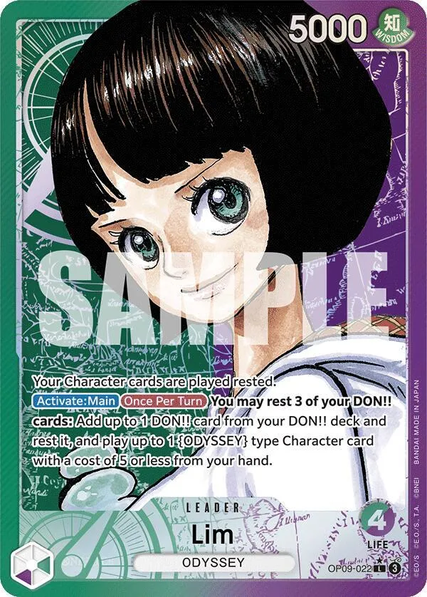 Lim (022) (Parallel) — Emperors in the New World — One Piece Card Game