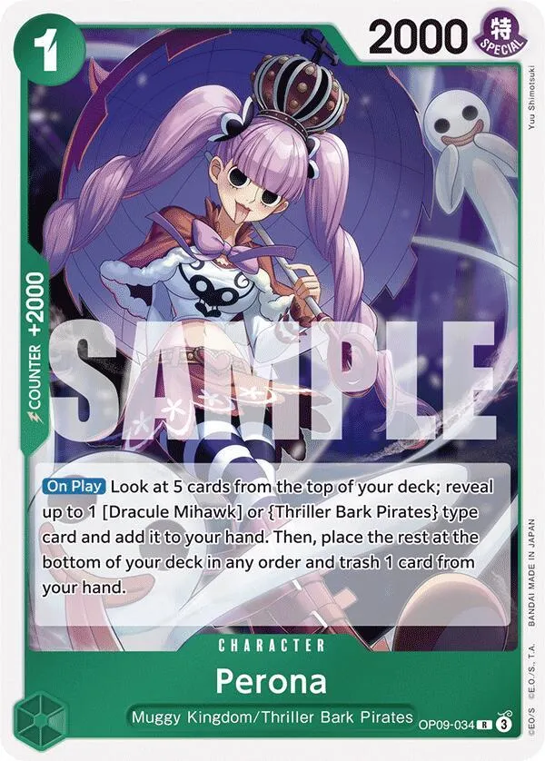 Perona — Emperors in the New World — One Piece Card Game