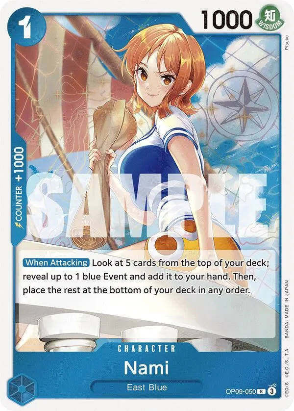 Nami (050) — Emperors in the New World — One Piece Card Game