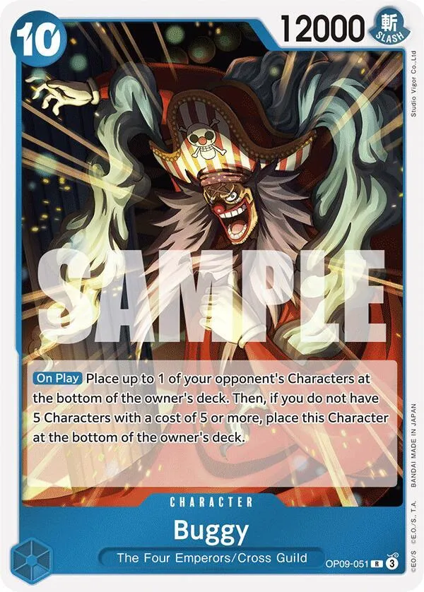 Buggy (051) — Emperors in the New World — One Piece Card Game