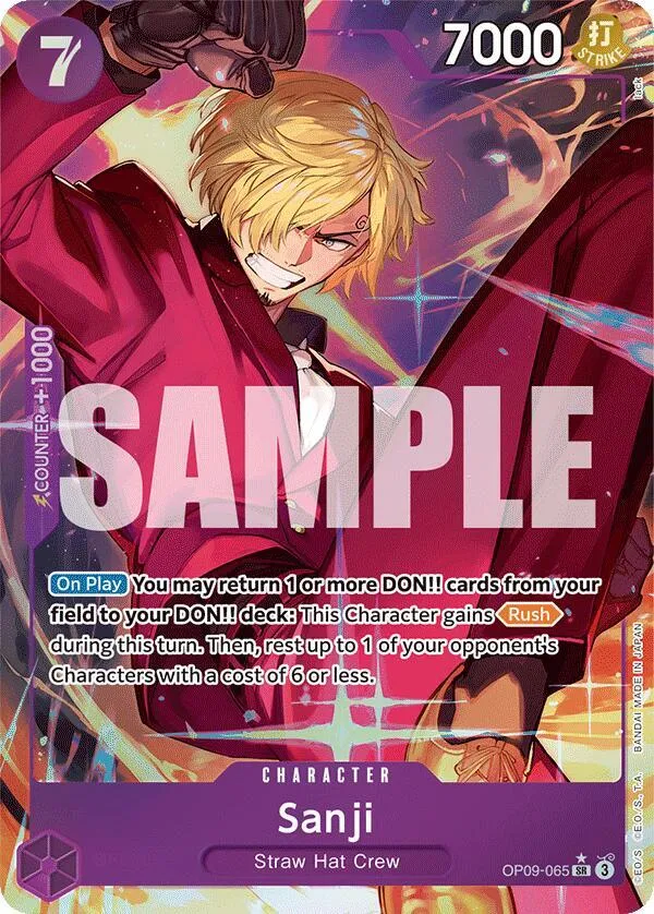 Sanji (065) (Parallel) from Emperors in the New World - One Piece Card Game