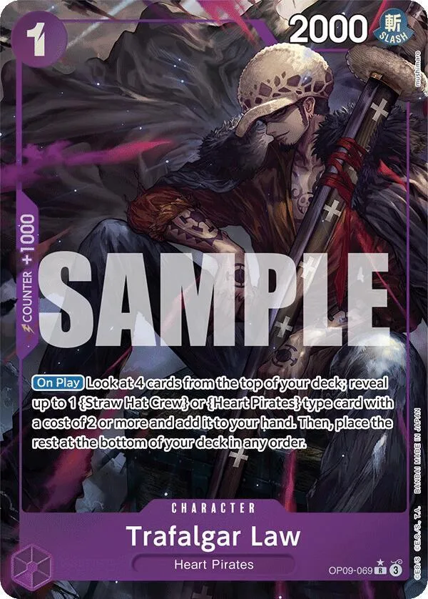 Trafalgar Law (069) (Parallel) — Emperors in the New World — One Piece Card Game