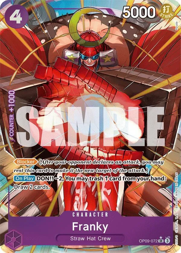 Franky (Parallel) — Emperors in the New World — One Piece Card Game