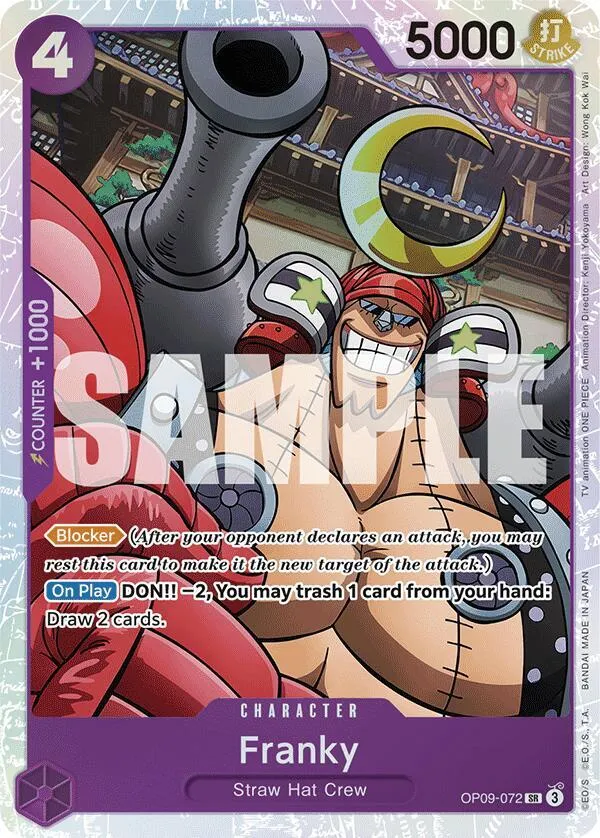 Franky — Emperors in the New World — One Piece Card Game