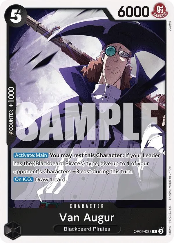 Van Augur — Emperors in the New World — One Piece Card Game