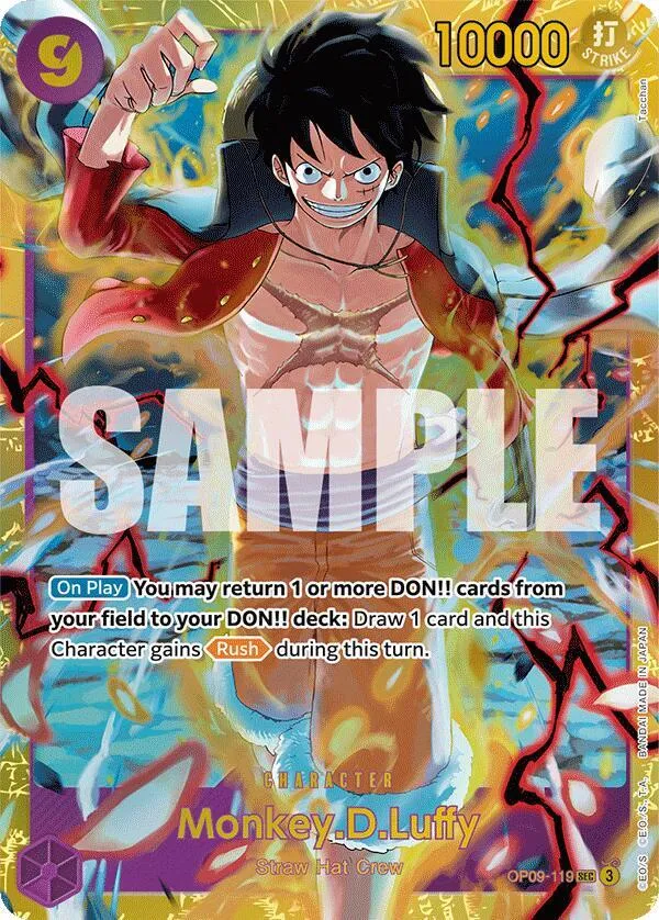 Monkey.D.Luffy (119) — Emperors in the New World — One Piece Card Game