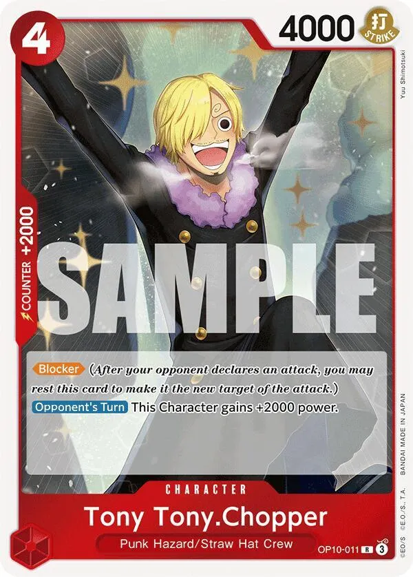 Tony Tony.Chopper (011) — Royal Blood — One Piece Card Game