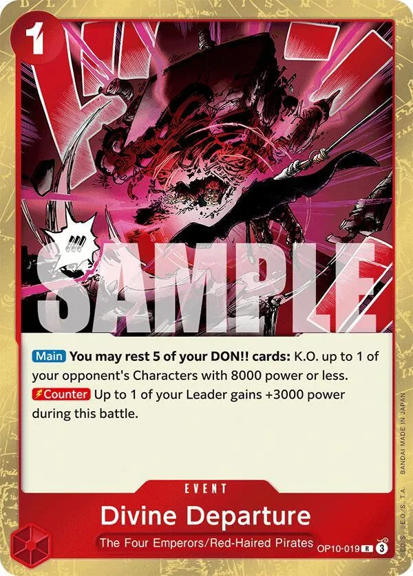 Divine Departure — Royal Blood — One Piece Card Game