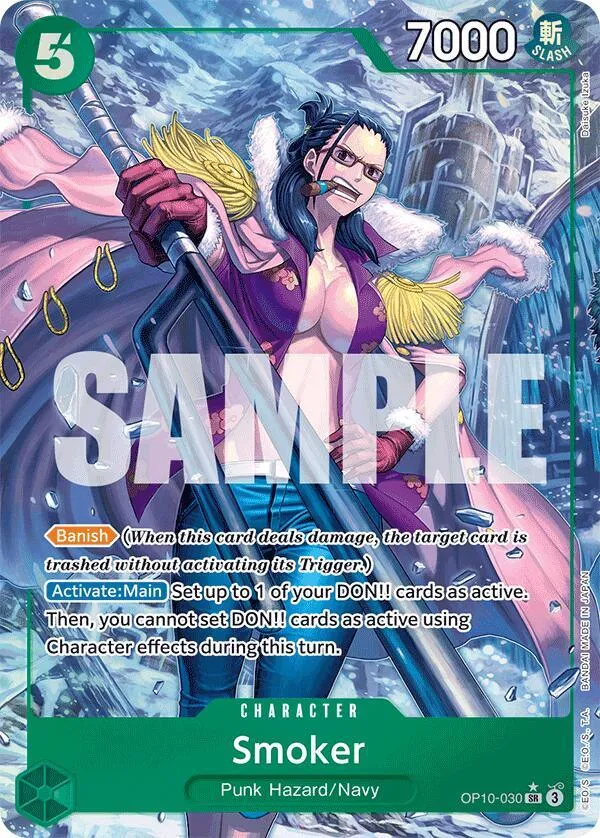 Smoker (030) (Parallel) — Royal Blood — One Piece Card Game