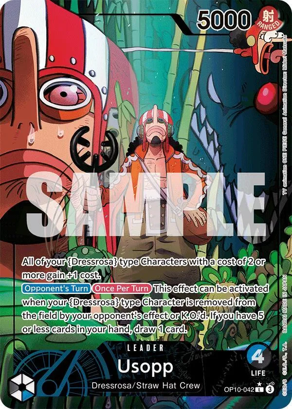 Usopp (OP10-042) — Royal Blood — One Piece Card Game