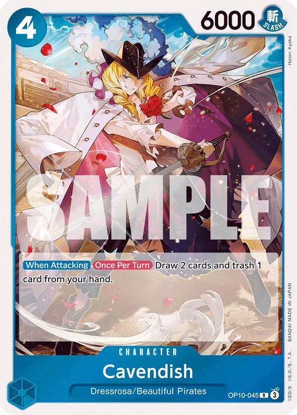 Cavendish (045) — Royal Blood — One Piece Card Game
