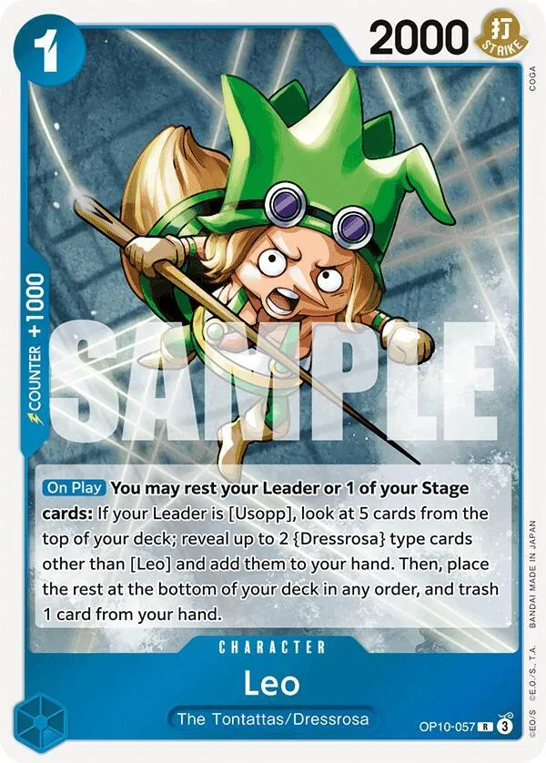 Leo — Royal Blood — One Piece Card Game