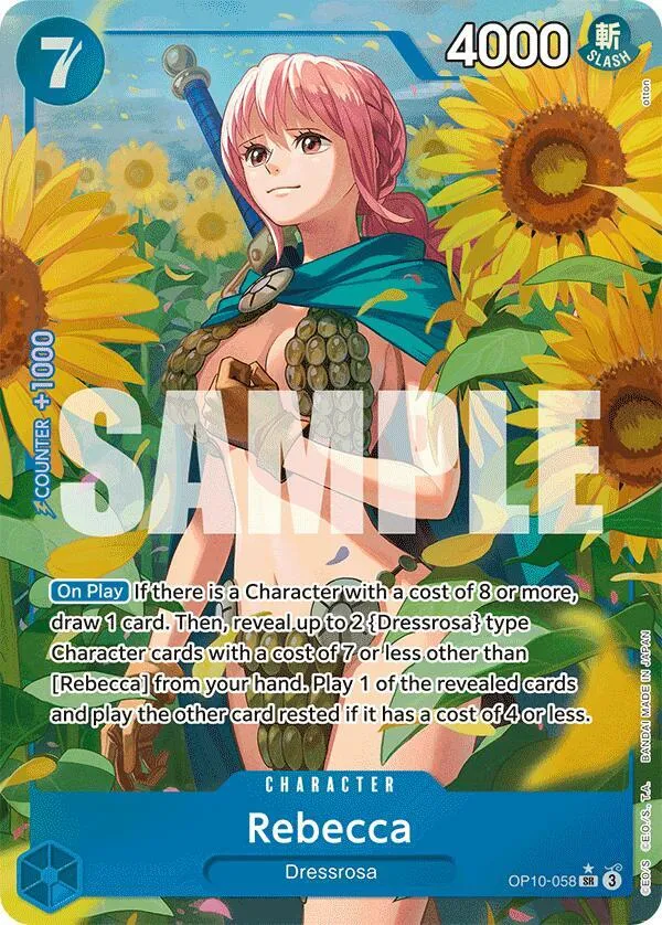 Rebecca (OP10-058) — Royal Blood — One Piece Card Game