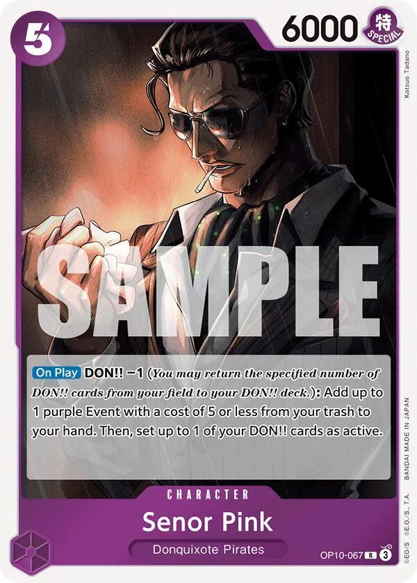 Senor Pink — Royal Blood — One Piece Card Game