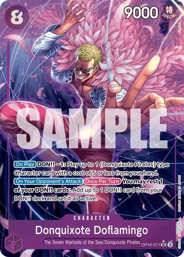 Donquixote Doflamingo (Parallel) — Royal Blood — One Piece Card Game