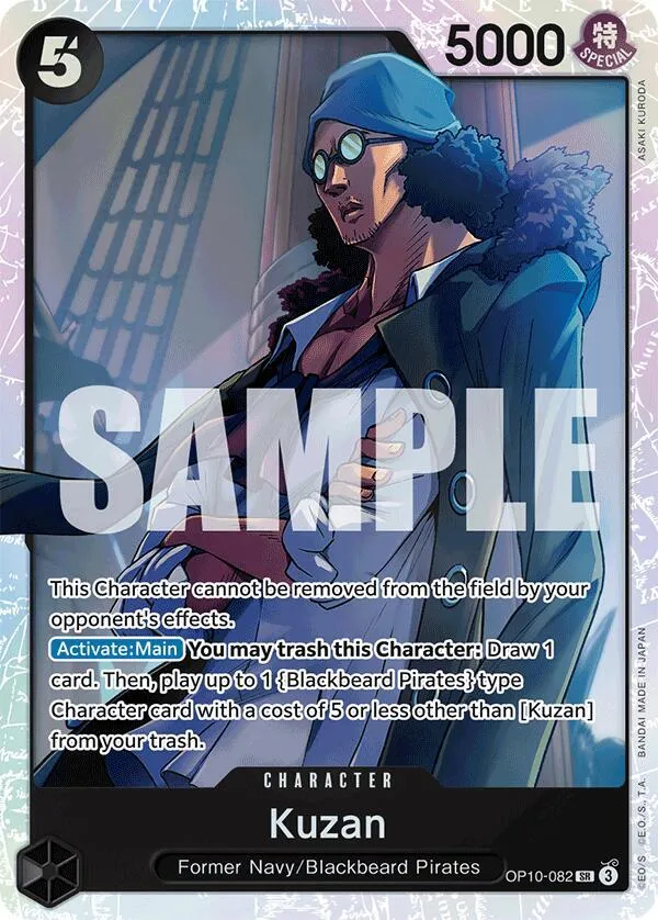 Kuzan — Royal Blood — One Piece Card Game
