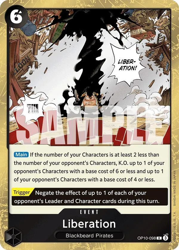 Liberation — Royal Blood — One Piece Card Game