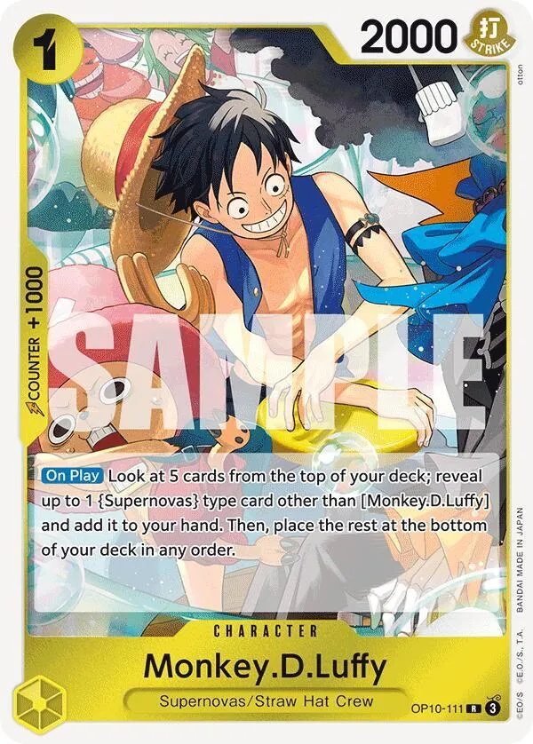 Monkey.D.Luffy (111) — Royal Blood — One Piece Card Game