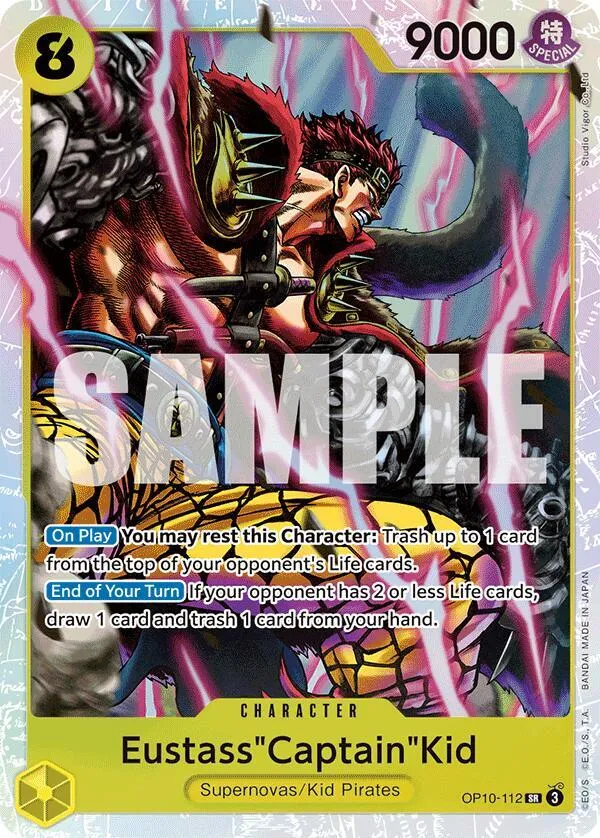 Eustass"Captain"Kid (112) — Royal Blood — One Piece Card Game