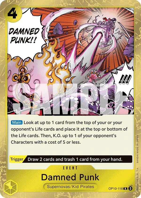 Damned Punk — Royal Blood — One Piece Card Game